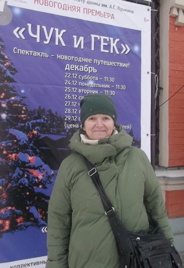 My photo - Lena, 59 from Dedovichi (@irina5337)